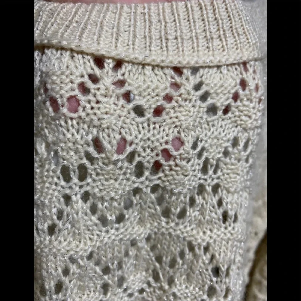 NWOT American Eagle Outfitters Open Knit Long Line Sweater
